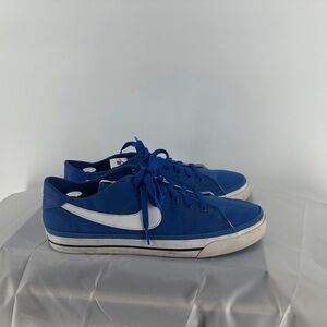 NIKE‎ Court SB Legacy Canvas Retro Game Royal Blue Low Top Sneaker Size 9